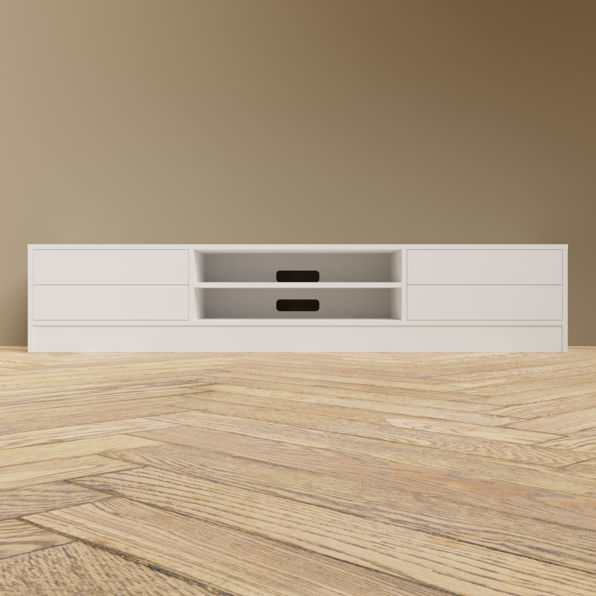 2 Drawer TV Stand M1