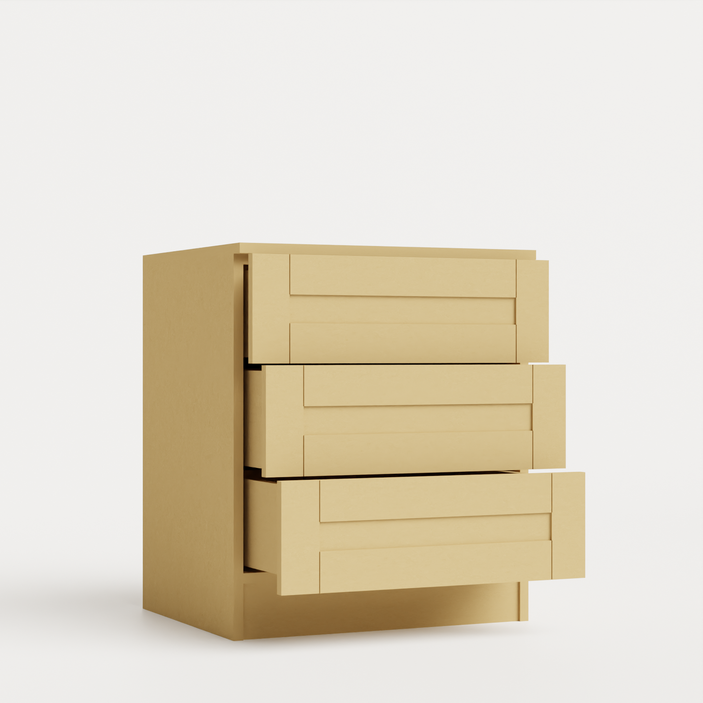 3 Drawer Base Unit