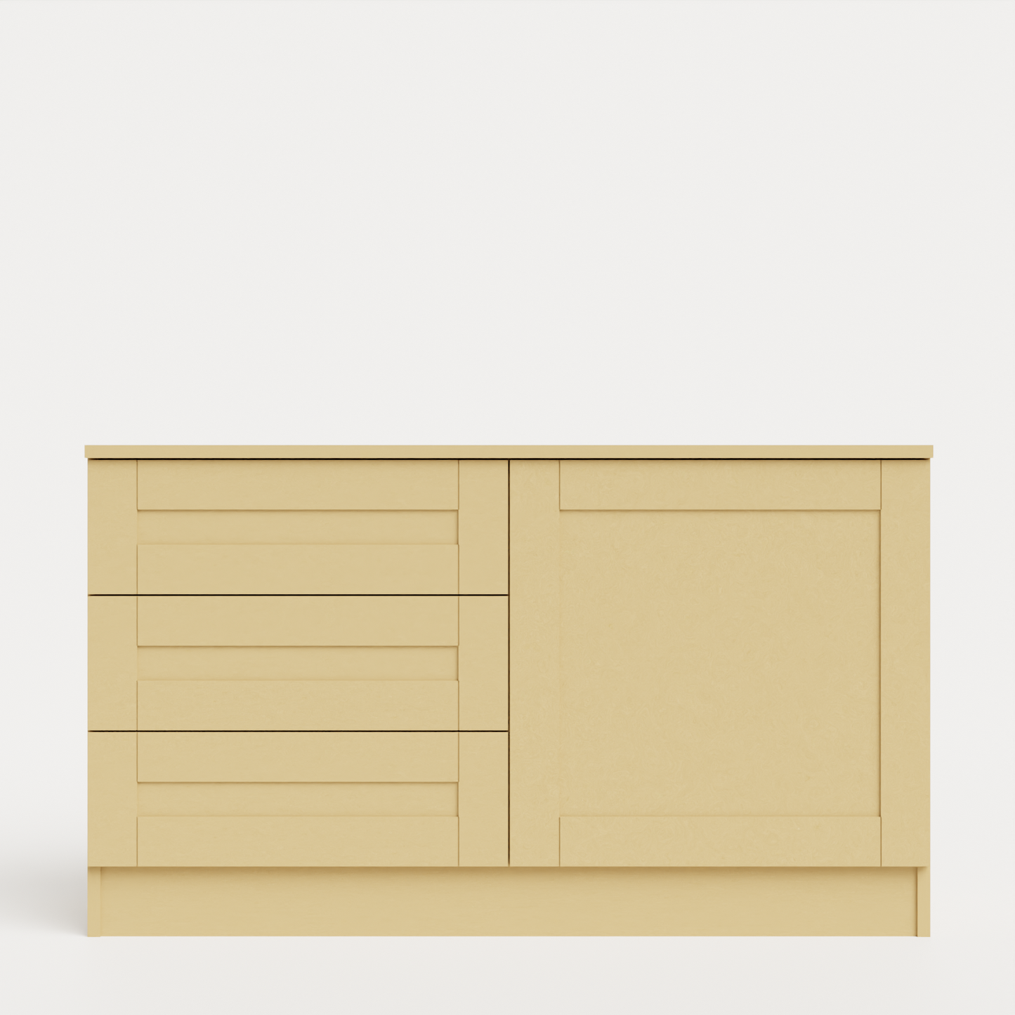 3 Drawer & Cupboard Base Unit