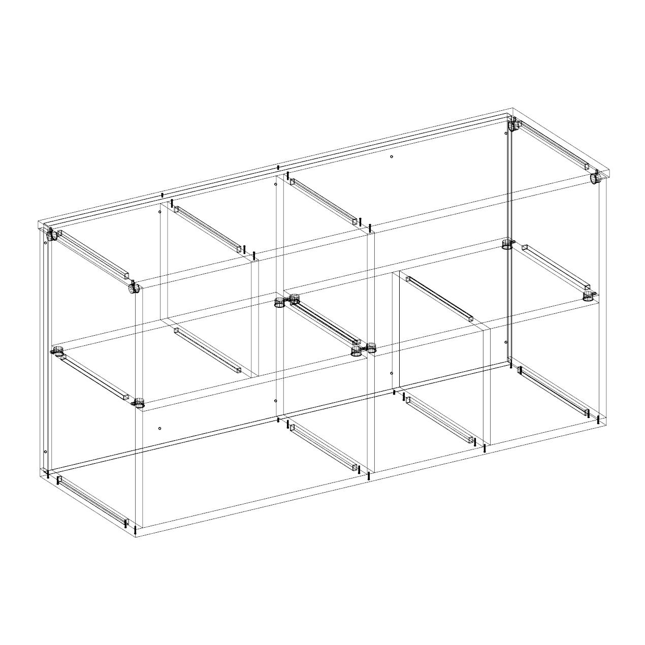 Low Double Storage Box - The Cabinet Shop