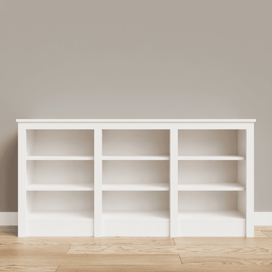 Low Triple Bookcase