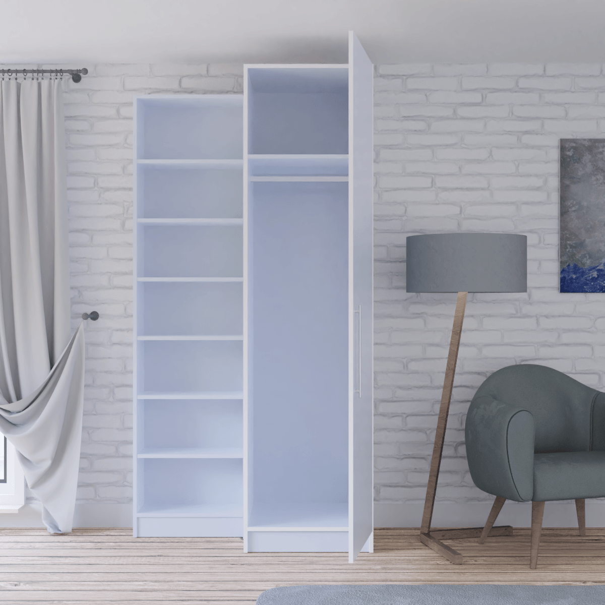 Single Wardrobe - The Cabinet Shop