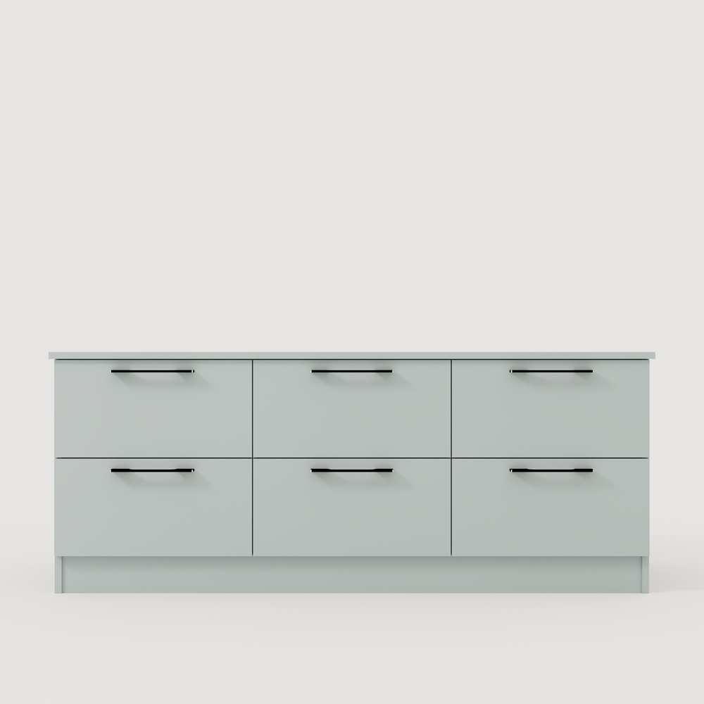 Low Chest of 6 Drawers