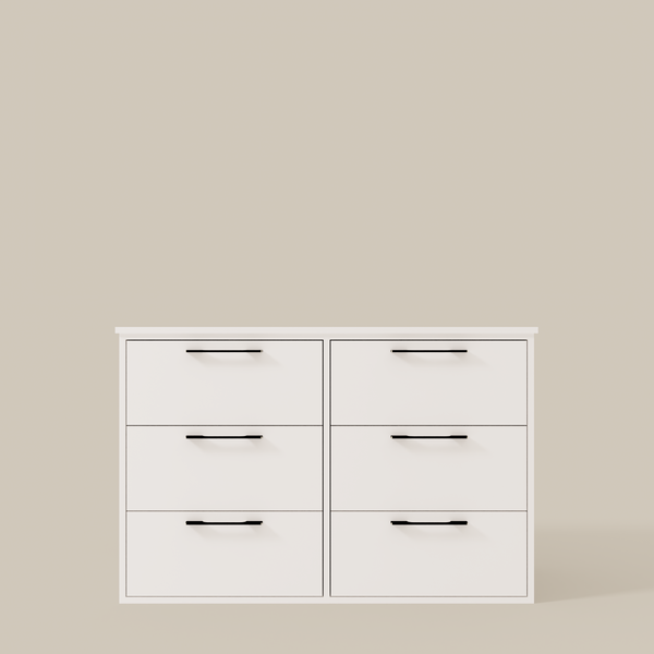 Low 6 Drawer Chest M1