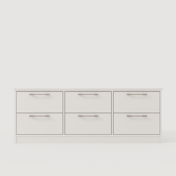 Low 6 Drawer Chest M2