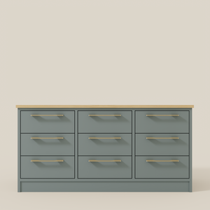 Low 9 Drawer Chest M1
