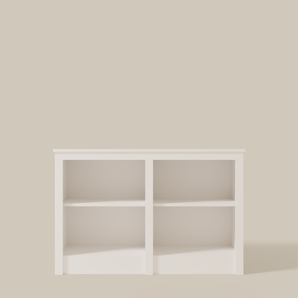 Low Double Bookcase