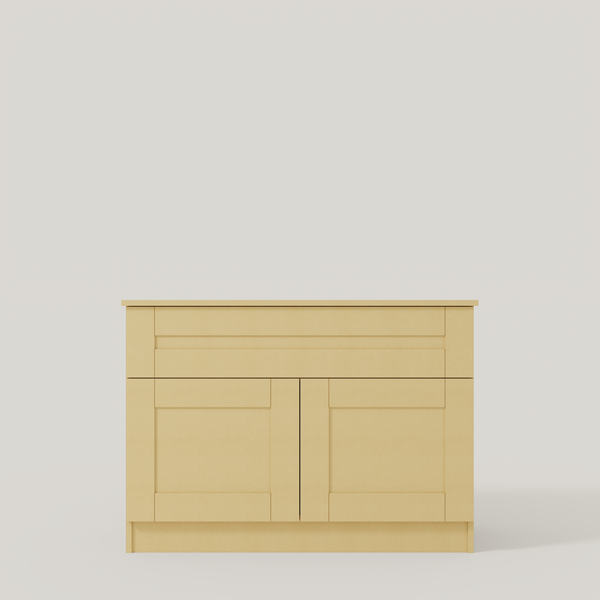 Low Double Cupboard With One Drawer