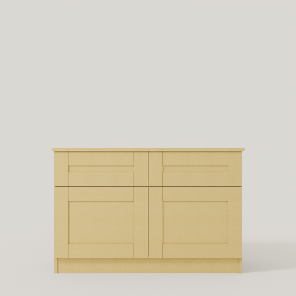 Low Double Cupboard with 2 Drawers