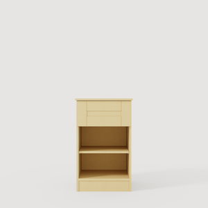 Low Single Open Cupboard with Drawer