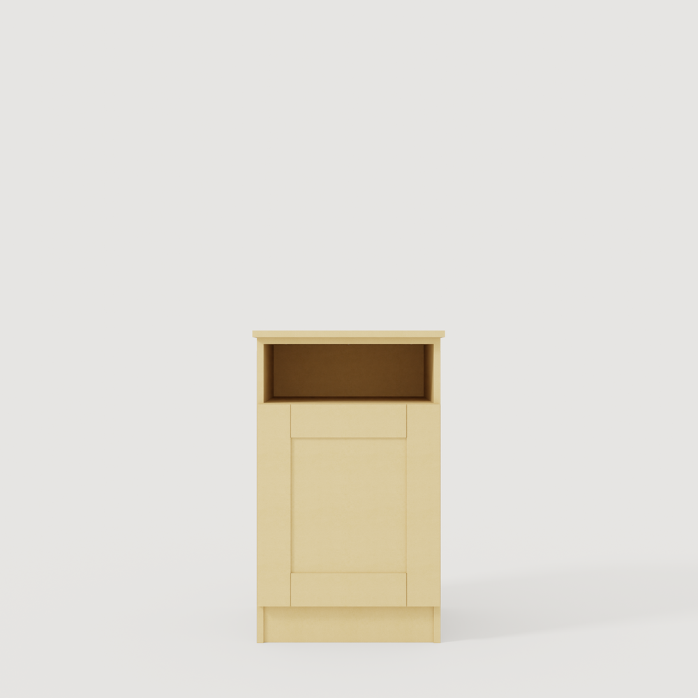 Low Single Cupboard Open
