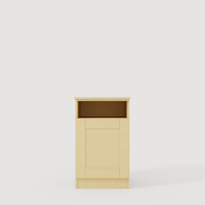 Low Single Cupboard Open