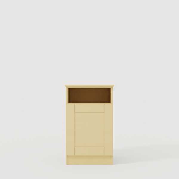 Low Single Cupboard Open