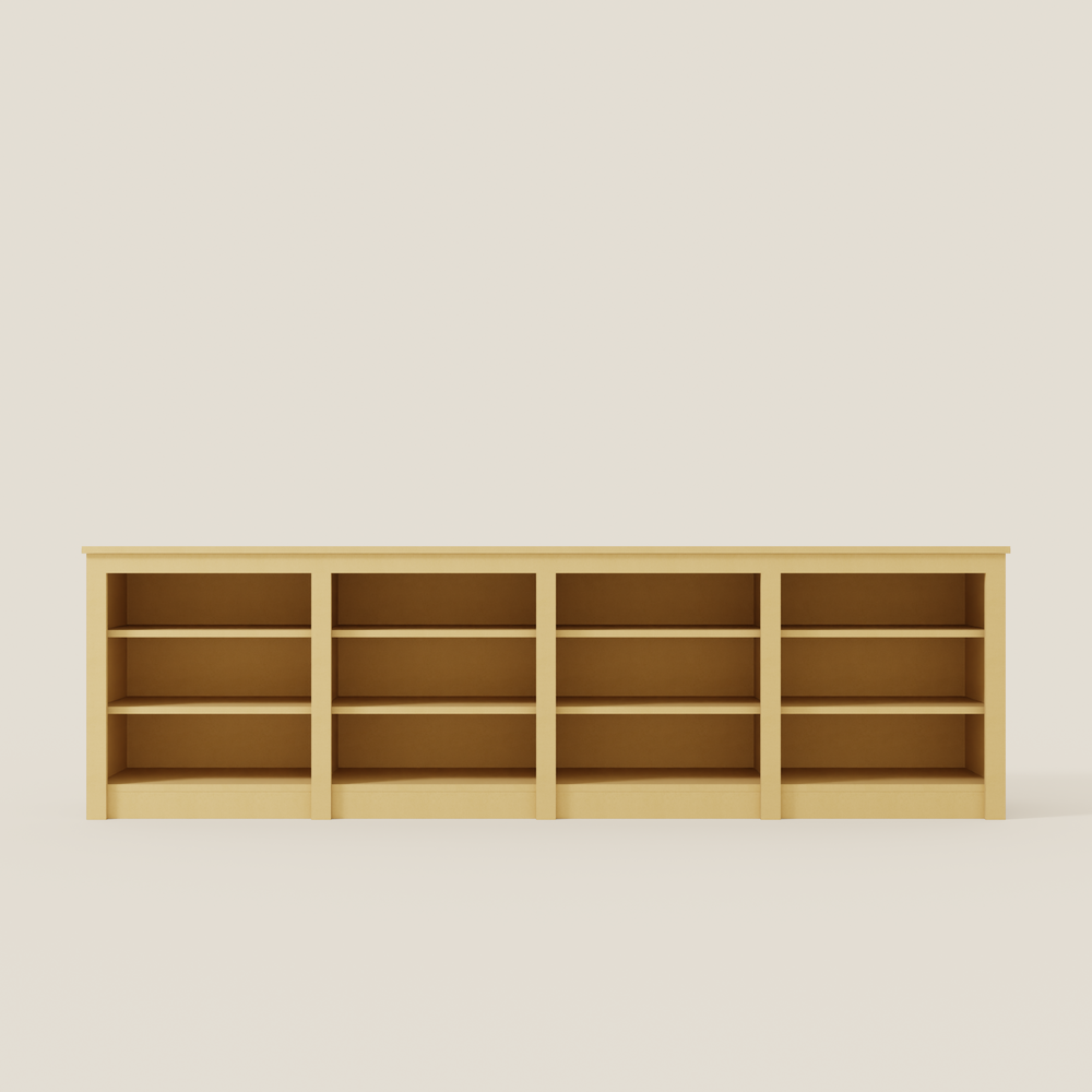 Low Quad Bookcase