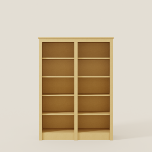 Mid Double Bookcase