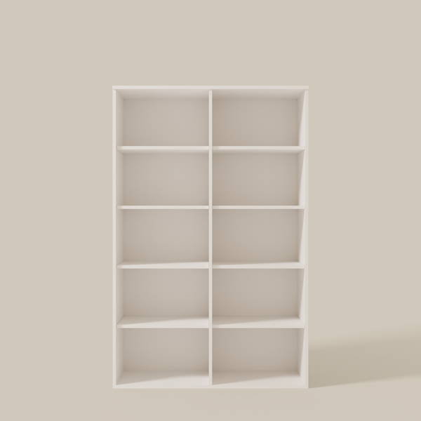 Mid Double Bookcase M1