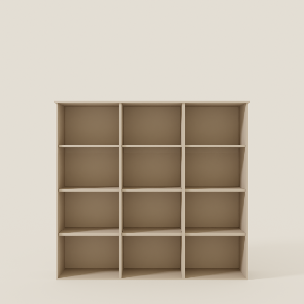 Mid Triple Bookcase M1