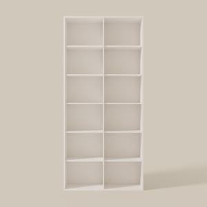 Tall Double Bookcase M1