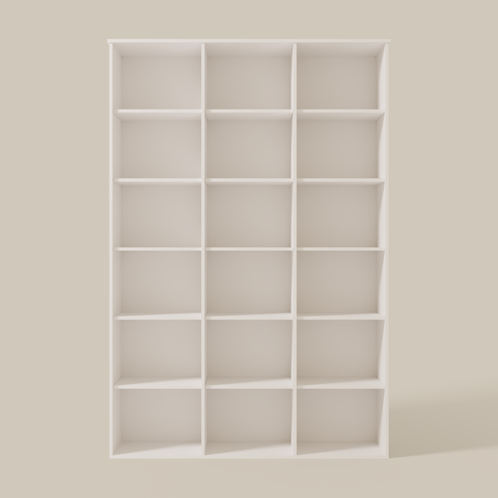 Tall Triple Bookcase M1