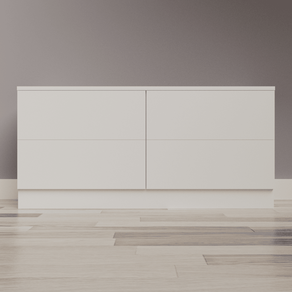 Low Chest of 4 Drawers - The Cabinet Shop