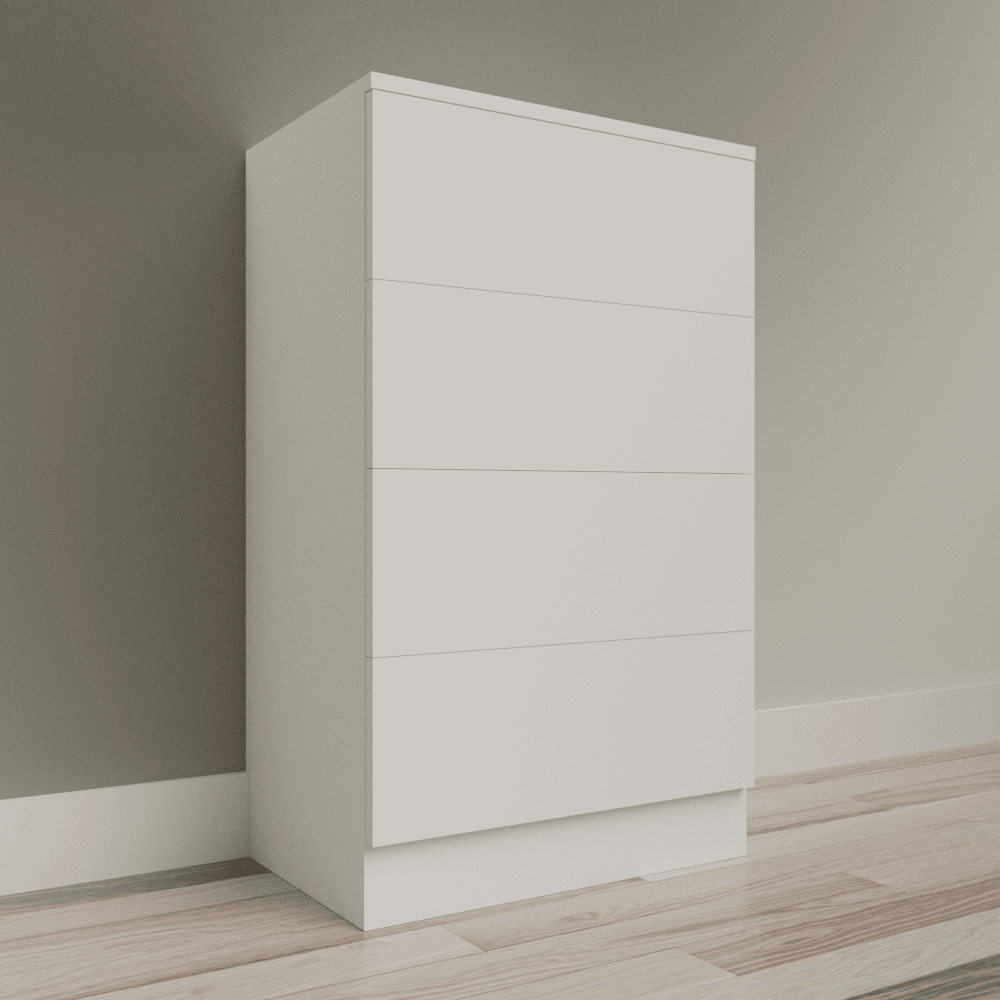 Mid Chest of 4 Drawers - The Cabinet Shop