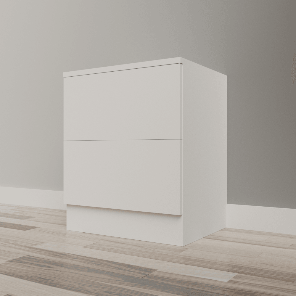 Low Chest of 2 Drawers - The Cabinet Shop