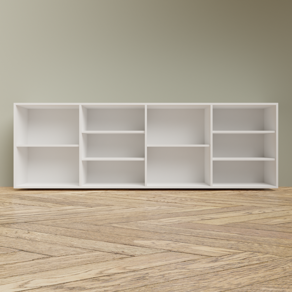 Low Quad Bookcase M1