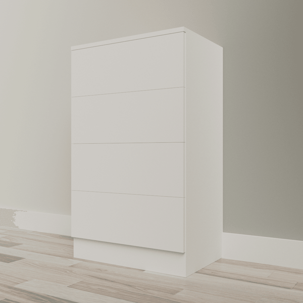 Mid Chest of 4 Drawers - The Cabinet Shop