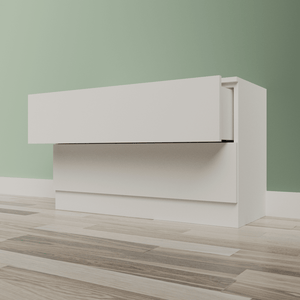 Low Chest of 2 Drawers - The Cabinet Shop