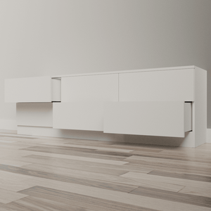 Low Chest of 6 Drawers - The Cabinet Shop