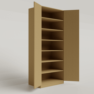 Double Shelved Wardrobe - The Cabinet Shop