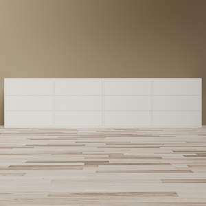 Low 12 Drawer Chest M1