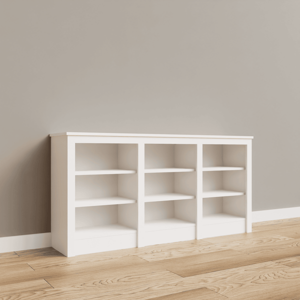 Low Triple Bookcase