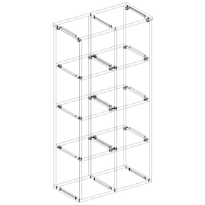 Mid Double Storage Box - The Cabinet Shop