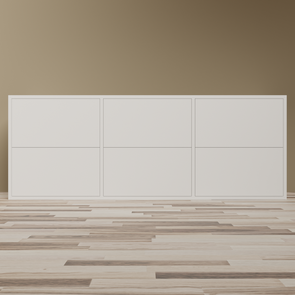 Low 6 Drawer Chest M2