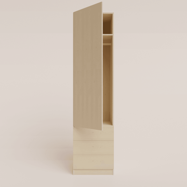 Single Linen Press Wardrobe - The Cabinet Shop