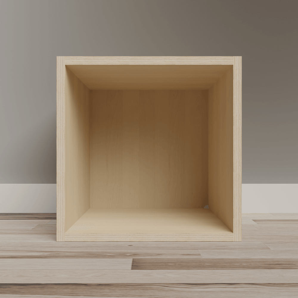 Single Storage Case Single Storage Box – Custom Sized | The Cabinet Shop