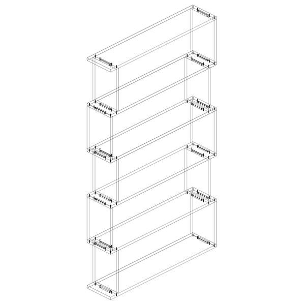 Tall Double Storage Box - The Cabinet Shop