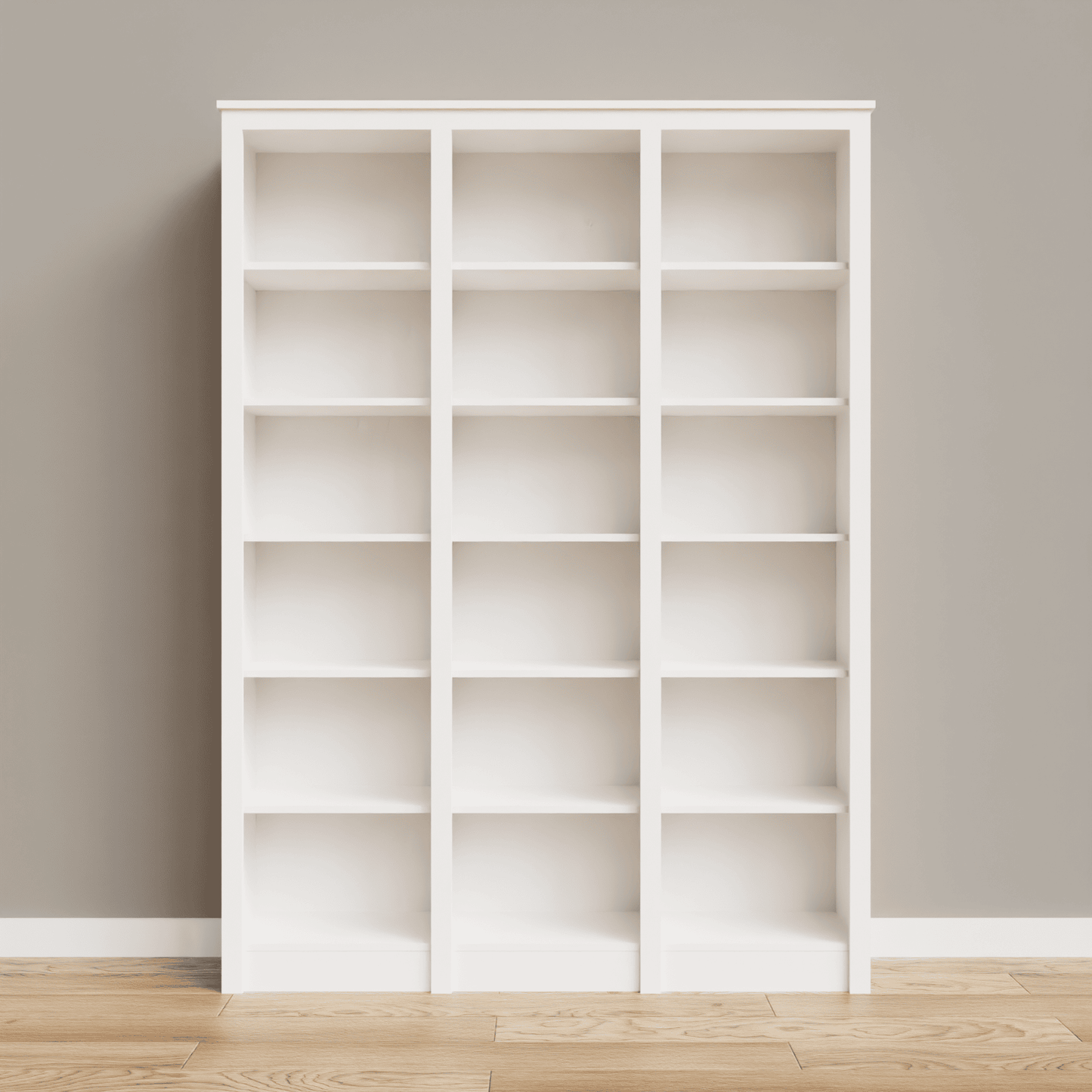 Tall Triple Bookcase