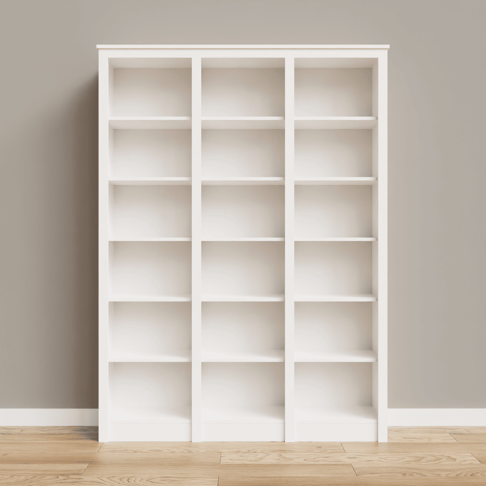 Tall Triple Bookcase