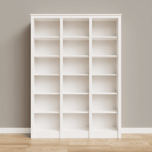 Tall Triple Bookcase