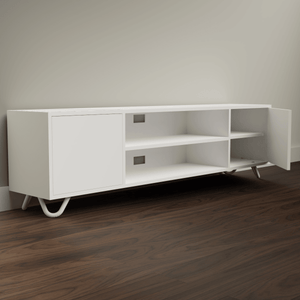 2 Door TV Stand - The Cabinet Shop